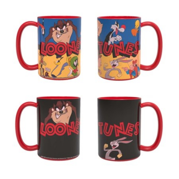Tasse Bugs Bunny Warner Bros - Made In England - Céramique Jaune - Occasion Très Bon état